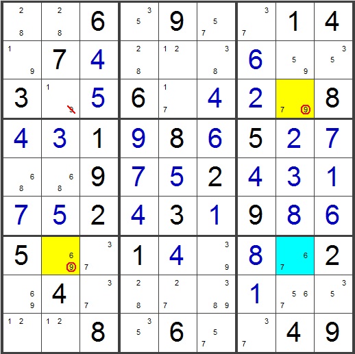 Sudoku Y Wing  Sudoku xy Wing Explained